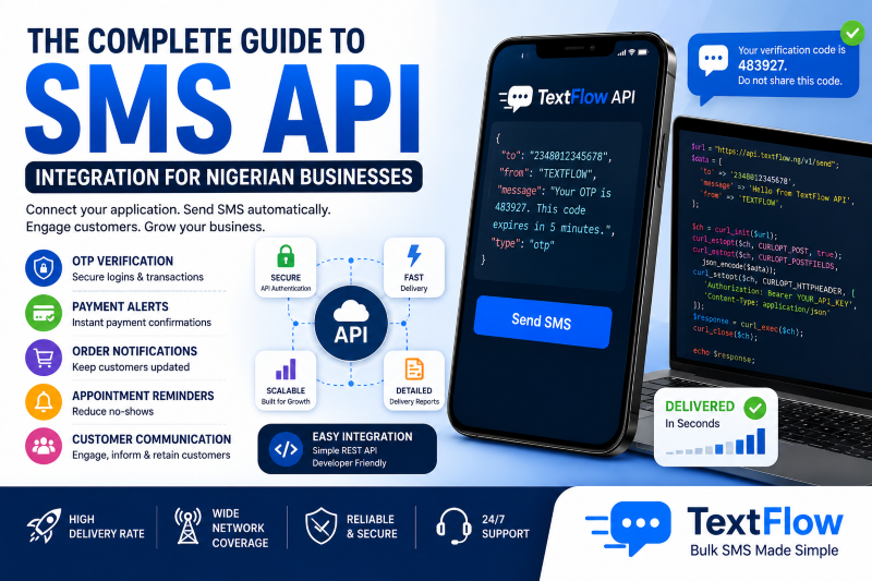The Complete Guide to SMS API Integration for Nigerian Businesses
